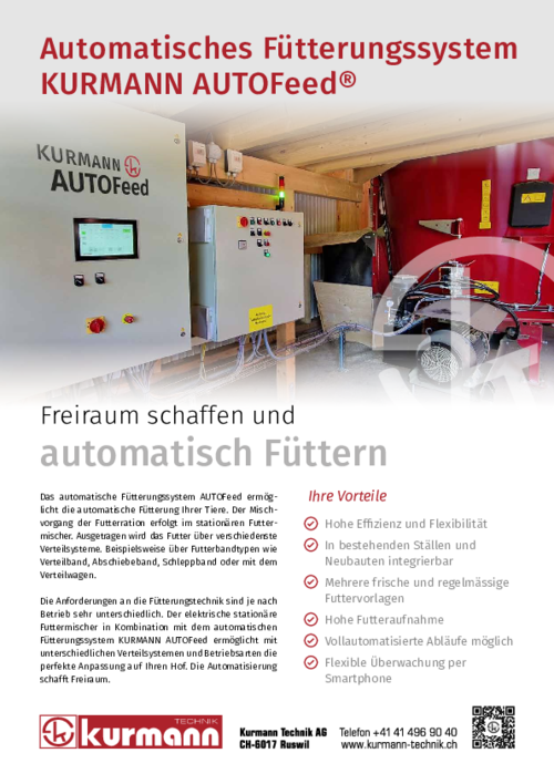 Flyer KURMANN AUTOFeed